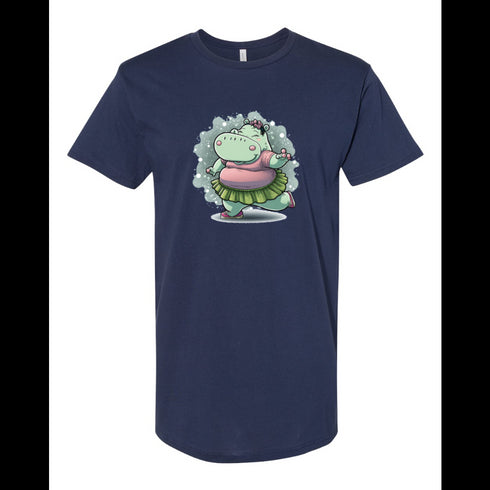 BELLA CANVAS MEN'S LONG BODY URBAN TEE 3006 Hippo Ballerina