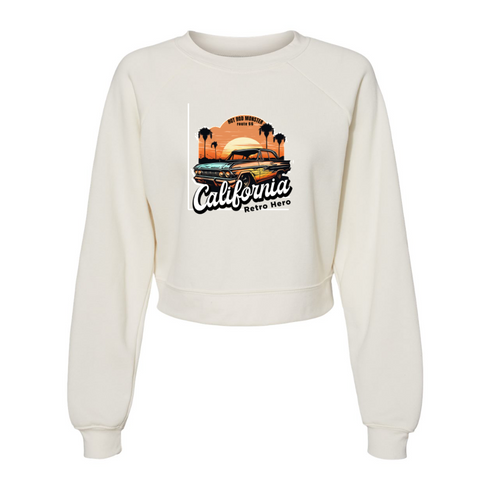 CALOLOUNIA RETRO HERO Bella canvas hoodie 7505