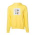 Watercolor Flower Bella canvas hoodie 3719