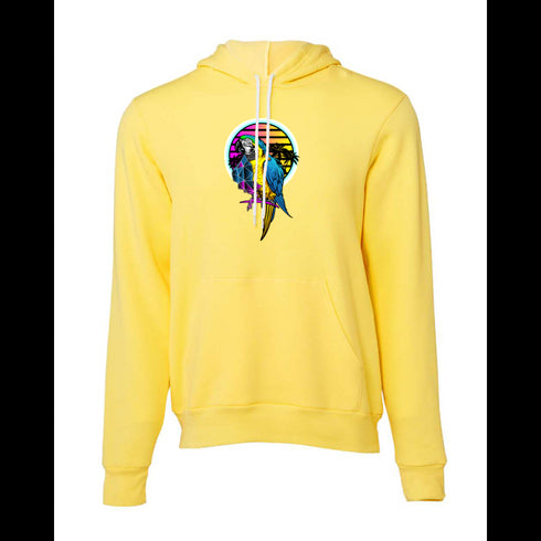 Macaw Bella canvas hoodie 3719