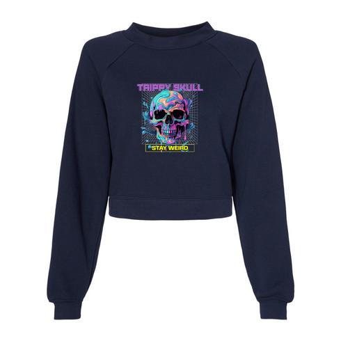 Trippy Skull Bella canvas hoodie 7505