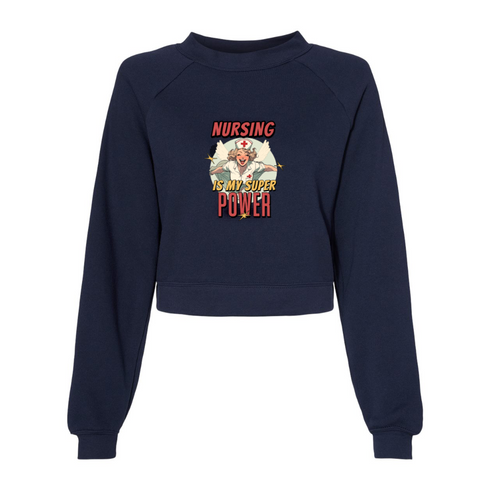 NURSING IS MY SUPER POWER Bella canvas hoodie 7505