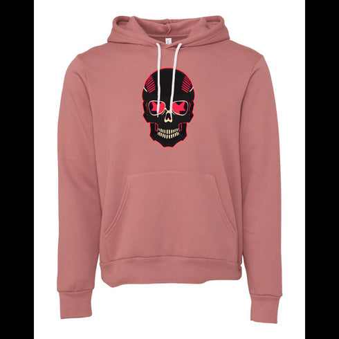 Punk skull Bella canvas hoodie 3719