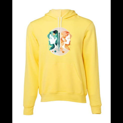 Gemini (star sign) Bella canvas hoodie 3719