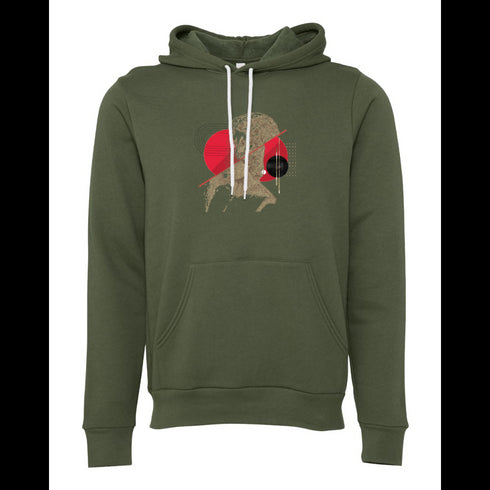 Head Plaster Illustration Bella canvas hoodie 3719