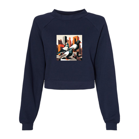 Geometric Pigeons Bella canvas hoodie 7505
