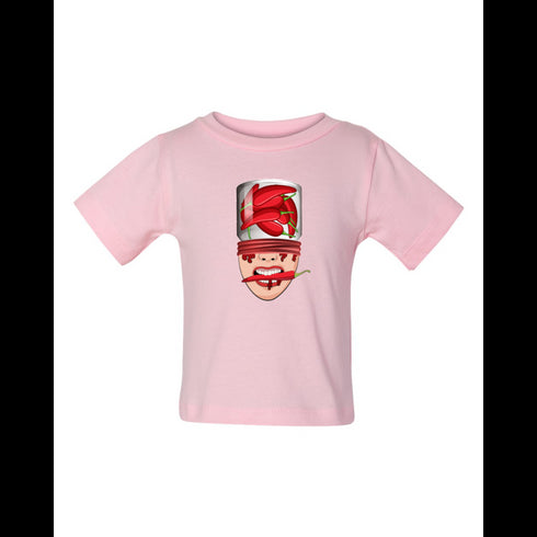 BELLA CANVAS BABY JERSEY TEE 3001B Cartoon chili peppers abstract painting