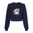 Rhinoceros holding a balloon Bella canvas hoodie 7505