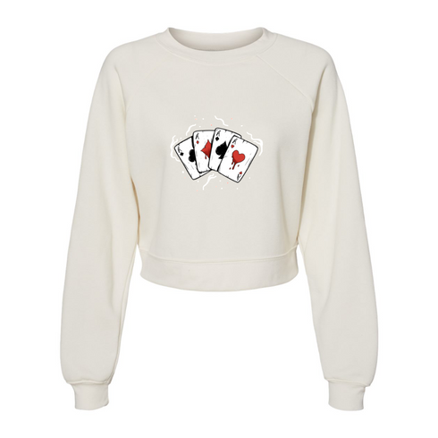 Playing card Bella canvas hoodie 7505