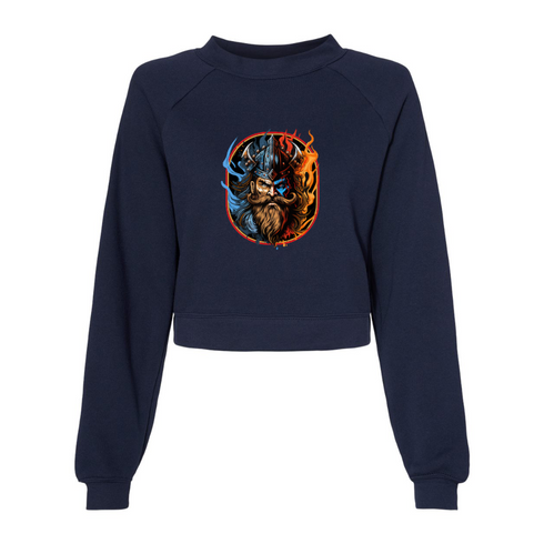 Viking head Bella canvas hoodie 7505