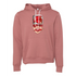 Cartoon chili peppers abstract painting Bella canvas hoodie 3719