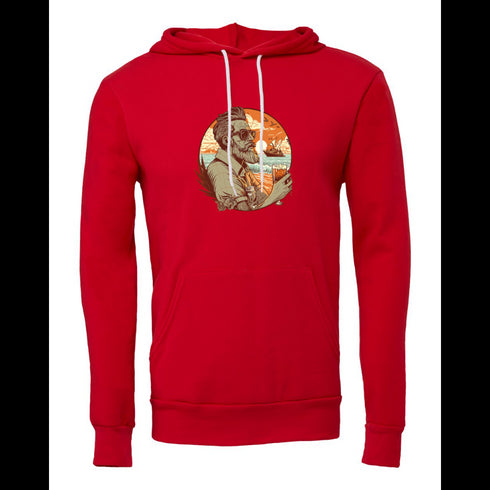 Hawaiian style Bella canvas hoodie 3719