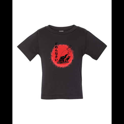 BELLA CANVAS BABY JERSEY TEE 3001B ごめんなさい Message in a bottle