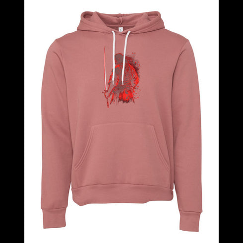 Ancient Silhouette Samurai Bella canvas hoodie 3719