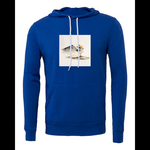 ink and landscape Bella canvas hoodie 3719