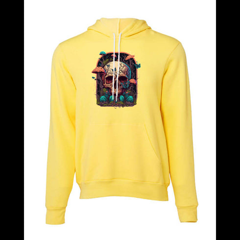 Skeleton Love and Flowers . Days Gone By Bella canvas hoodie 3719