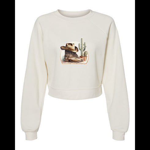 Cowboy style Bella canvas hoodie 7505