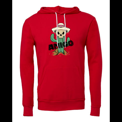 Skeleton Cactus Bella canvas hoodie 3719