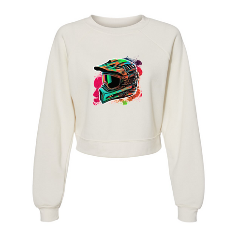 Motorcycle helmet Bella canvas hoodie 7505