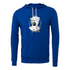Black gold plaster head Bella canvas hoodie 3719