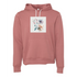 Watercolor Flower Bella canvas hoodie 3719