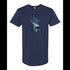 BELLA CANVAS MEN'S LONG BODY URBAN TEE 3006 Artistic Geometric Sika Deer