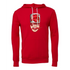 Cartoon chili peppers abstract painting Bella canvas hoodie 3719