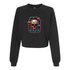 Human Skull with Mushrooms Bella canvas hoodie 7505