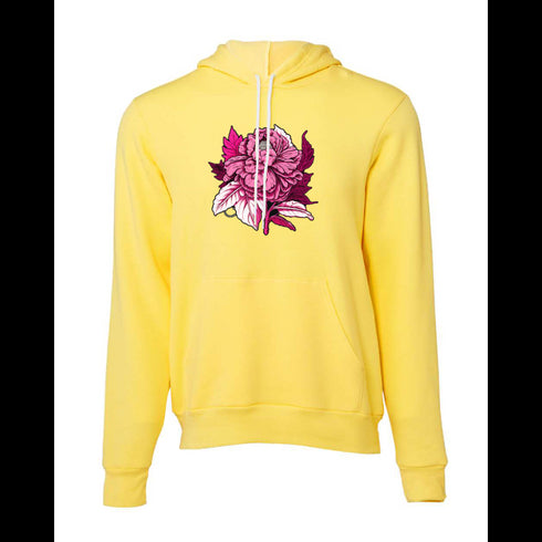 Flower Bella canvas hoodie 3719