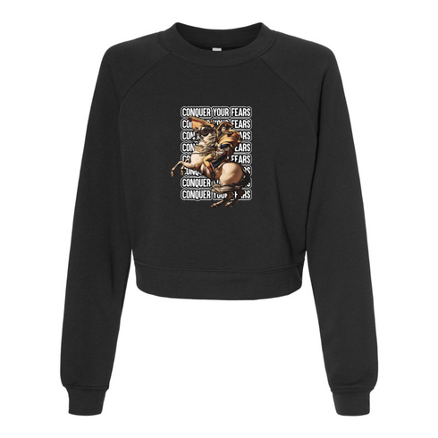 CONQUER YOUR FEARS Bella canvas hoodie 7505