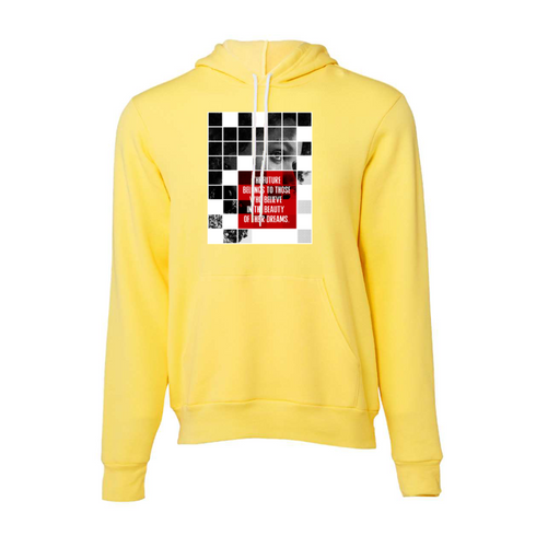 THE FUTURE BELONGS TO THOSE WHO BELIEVE IN THE BEAUTY OF THEIR DREAMS Bella canvas hoodie 3719