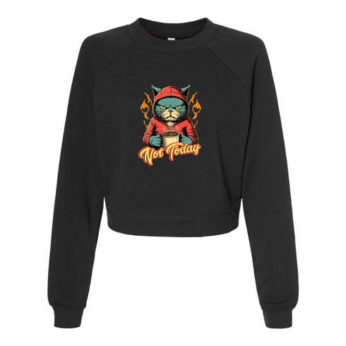 The cat with the coffee. Bella canvas hoodie 7505