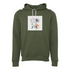 Watercolor Flower Bella canvas hoodie 3719