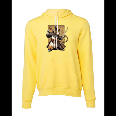Kung Fu Samurai Cat Bella canvas hoodie 3719