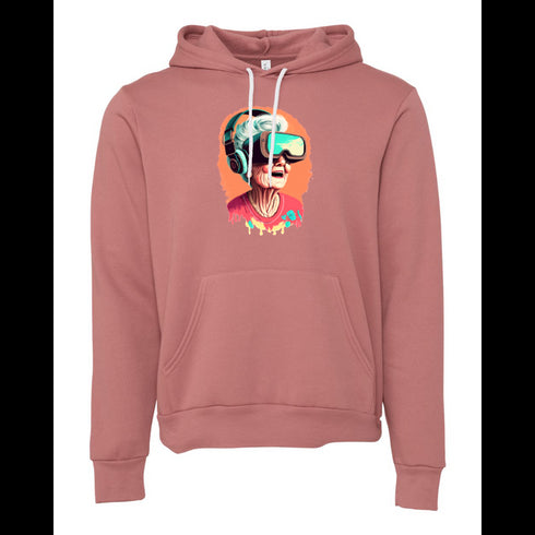 Granny Got Game In The Metaverse Bella canvas hoodie 3719