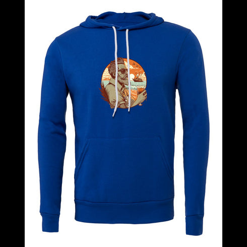 Hawaiian style Bella canvas hoodie 3719