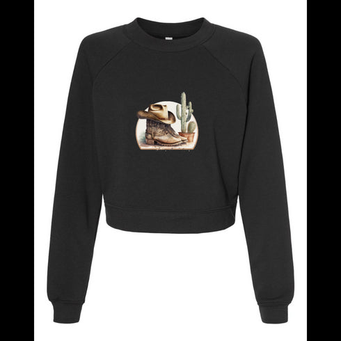 Cowboy style Bella canvas hoodie 7505