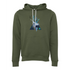 Reindeer Bella canvas hoodie 3719
