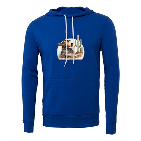 Cowboy style Bella canvas hoodie 3719