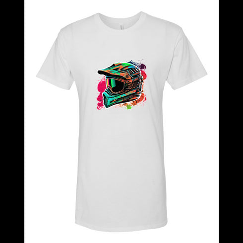 BELLA CANVAS MEN'S LONG BODY URBAN TEE 3006 Motocross Helmet