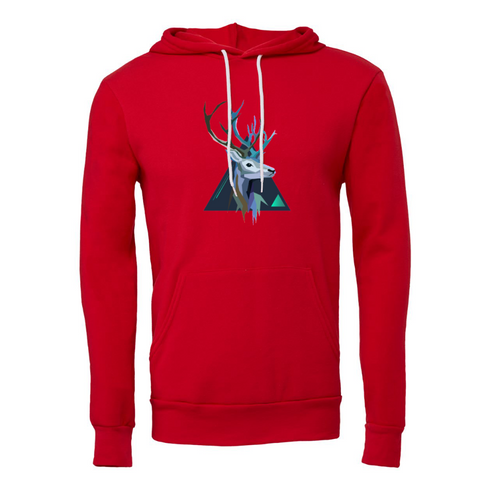 Reindeer Bella canvas hoodie 3719