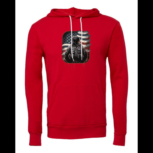 American Flag Special Operations Bella canvas hoodie 3719