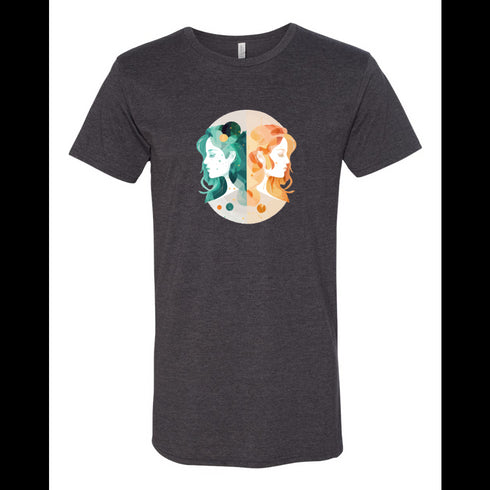 BELLA CANVAS MEN'S LONG BODY URBAN TEE 3006 Gemini Astrology Horoscope