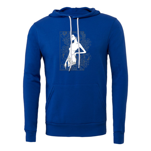 Black and white Bella canvas hoodie 3719