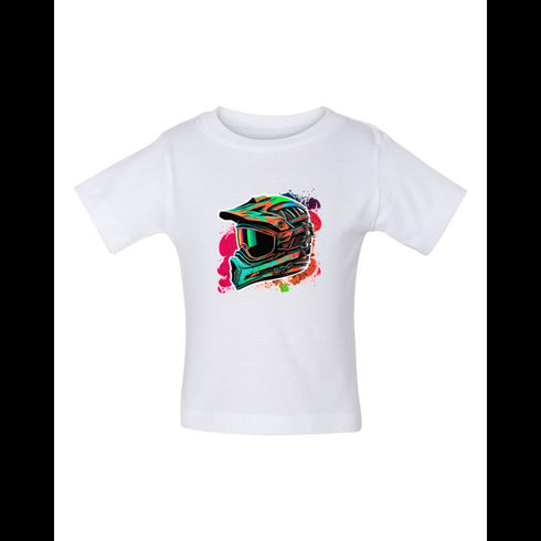 BELLA CANVAS BABY JERSEY TEE 3001B Motocross Helmet