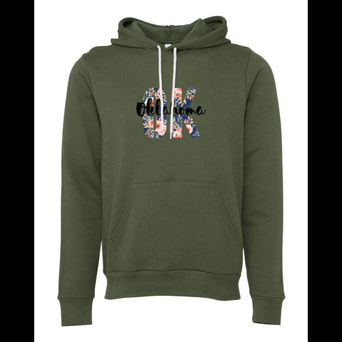 OK OLEAHOMA Bella canvas hoodie 3719