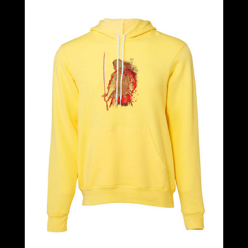 Ancient Silhouette Samurai Bella canvas hoodie 3719