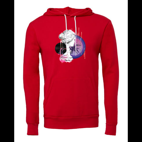 Vaporwave Classic Art Bella canvas hoodie 3719