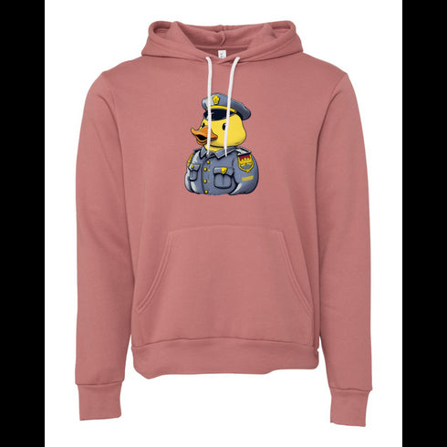 Police duck Bella canvas hoodie 3719