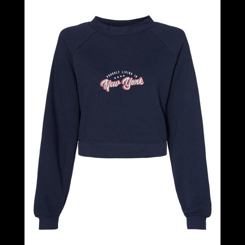 PROUDLY LIVING IN NEW YOUK Bella canvas hoodie 7505